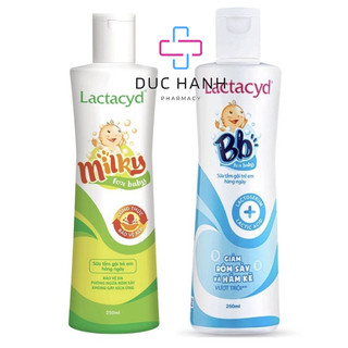 Sữa tắm Lactacyd giúp bé hết rôm sảy, hăm kẽ
