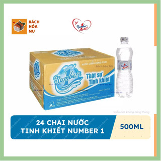 Lốc 6, 12 hoặc 24 chai nước suối tinh khiết Number 1/Nước suối tinh khiết Number one