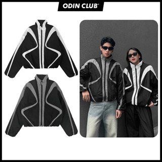 Áo khoác gió Raze ODIN CLUB, Áo khoác dài tay form ngắn nam nữ unisex chất liệu vải gió, Local Brand ODIN CLUB