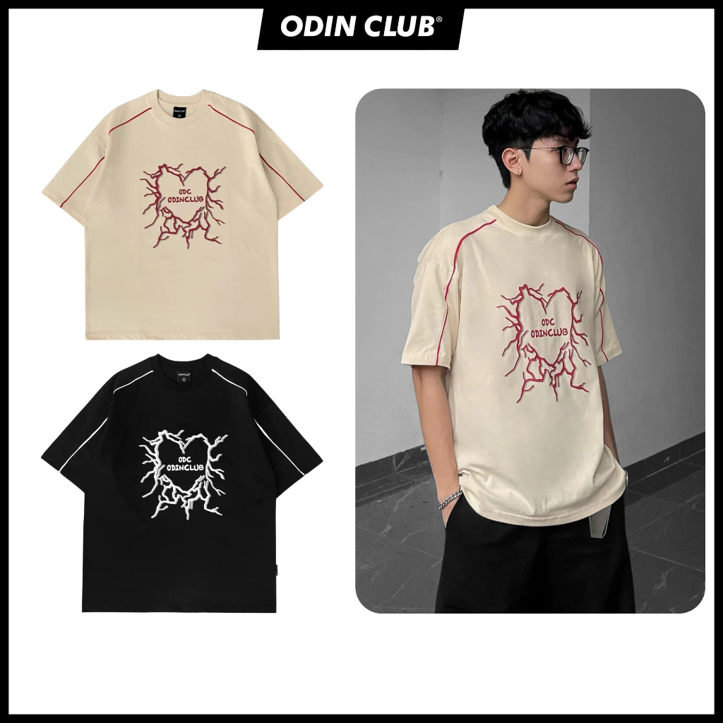 Áo thun oversize Ozzy ODIN CLUB, Áo thun form rộng nam nữ unisex ODIN, Local Brand ODIN CLUB