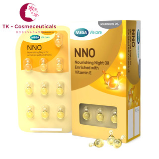 Viên Dưỡng Da NNO NOURISHING NIGHT OIL Ban Đêm, Khóa Ẩm, Cải Thiện Da Khô Sạm, Giúp Săn Chắc, Tươi Trẻ - Hộp 30 Viên