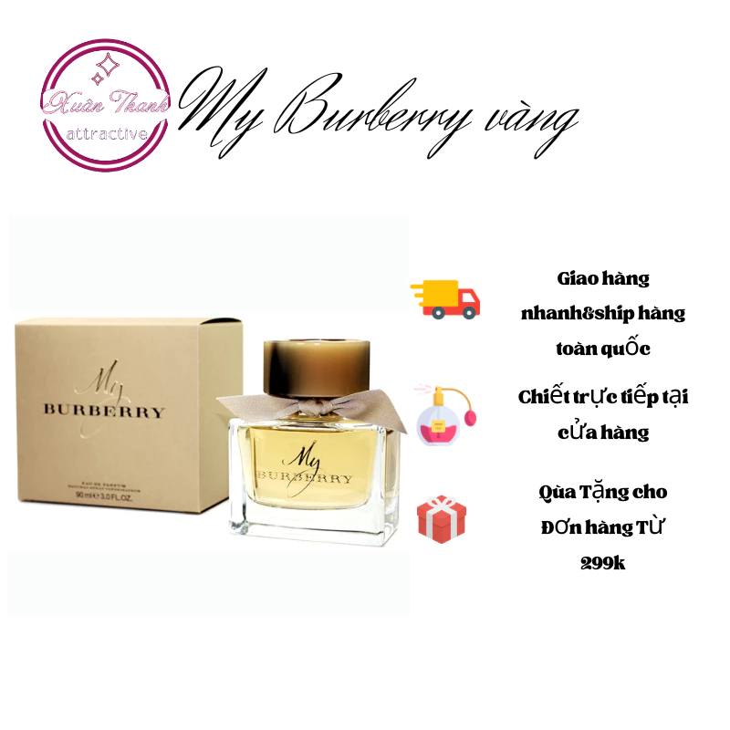 Nước hoa My Bubery vàng - Sang trọng tinh tế CH 5 RN