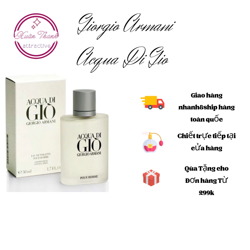 Nước Hoa Chiết Nam Giò Pour Homme Chính Hãng_XT