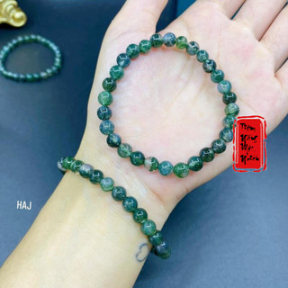Vòng tay băng ngọc thuỷ tảo ☯ vòng tay may mắn ☯ bình an may mắn hộ thân