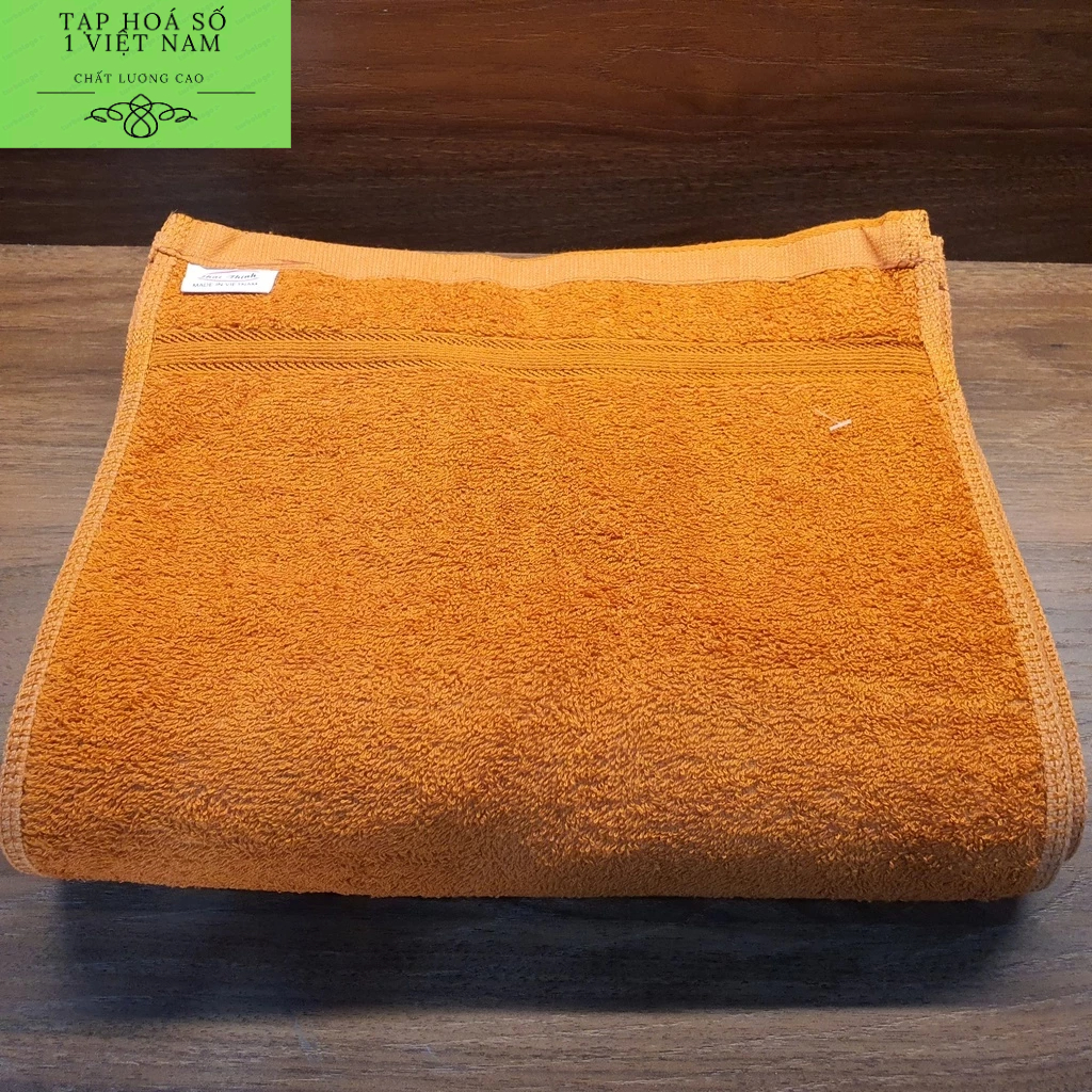 Khăn mặt cao cấp 30x50cm 100% cotton siêu thấm hút, không sổ lông, không phai màu