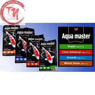 Thức ăn cá koi tăng trọng AQUAMASTER Growth bao 10KG - CÓ TEM CHỐNG HÀNG GIẢ