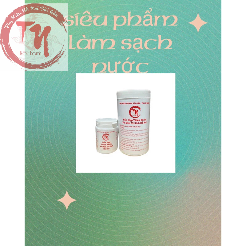 Vi sinh làm trong nước cho hồ cá cảnh , cá Koi