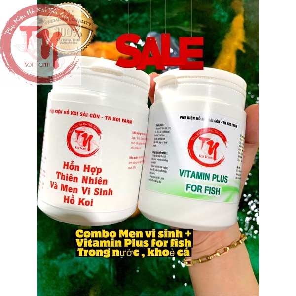 Vi sinh làm trong nước cho hồ cá cảnh , cá Koi