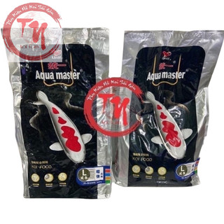 Thức ăn cá Koi hạt chìm Siêu tăng trưởng Aquamaster Higrowth Sinking bao 10kg size L [ HÀNG CHUẨN 100% ]