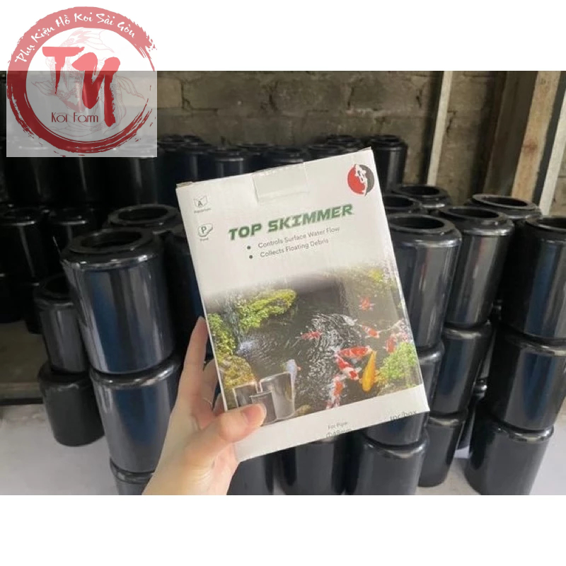 Hút mặt hồ cá Koi TOP SKIMMER - nhiều kích cỡ