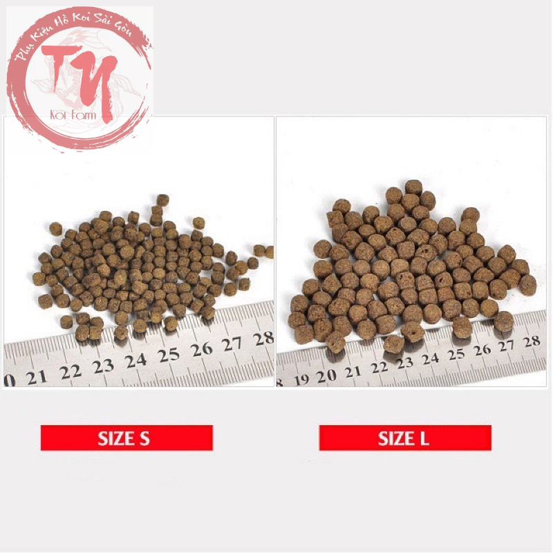 Thức ăn cho cá Koi Aquamaster túi 1kg