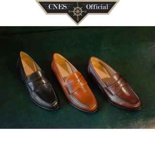 Giày lười nam thời trang cao cấp chất liệu da bê nhập khẩu thương hiệu CNES