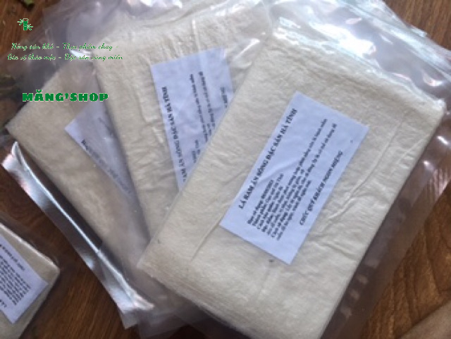 Vỏ ram Hà Tĩnh cuốn ăn sống dẻo mềm