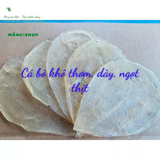 Cá bò khô thơm ngon, dày thịt