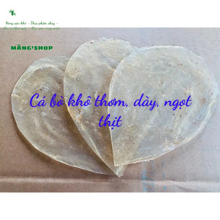 Cá bò khô thơm ngon, dày thịt (Hút chân không)