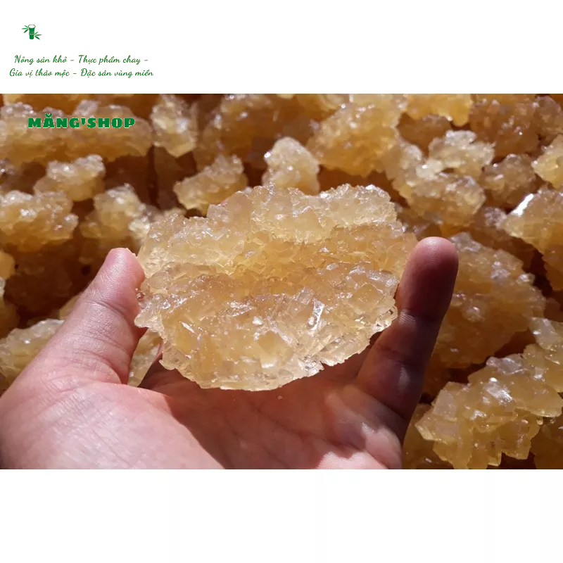 1kg Đường phèn vàng Quảng Ngãi chuẩn thơm ngon, ngọt mát