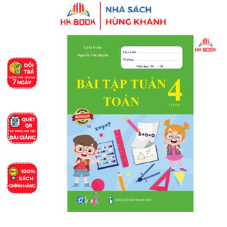 Sách - Bài Tập Tuần Toán Lớp 4 - Tập 2 (1 cuốn) - Q 405