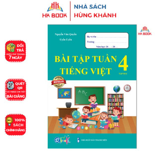 Sách - Bài tập tuần TIẾNG VIỆT Lớp 4 - Tập 2 - 1 quyển - Q 406
