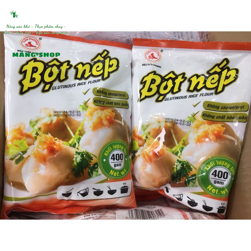 Bột nếp thơm ngon gói 400g