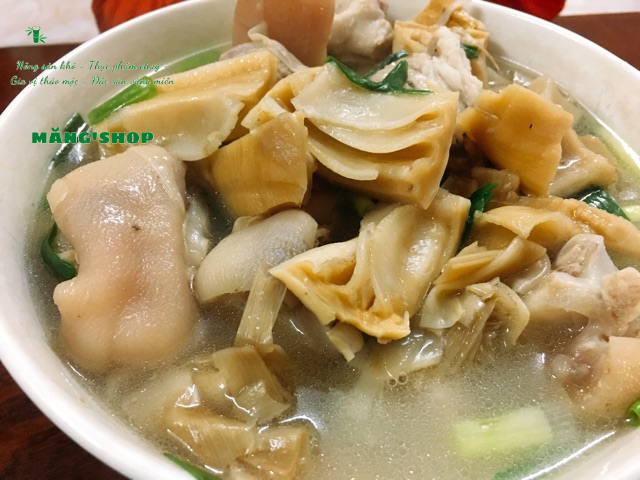 Măng nứa nếp khô Ngon - Non - Giòn gói 300-500g