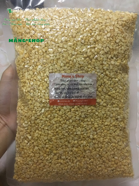 Đỗ xanh tách vỏ quê gói 200-500g