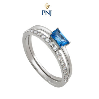 Nhẫn Bạc đính đá Sythentic PNJSilver ZTXMK000055