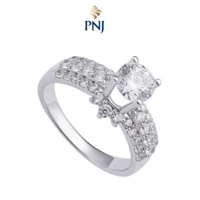 Nhẫn Bạc đính đá CZ PNJSilver XMXMK000143