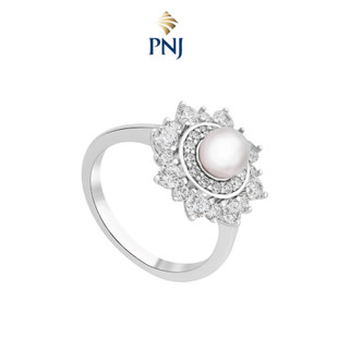 Nhẫn Bạc Ngọc trai nhân tạo PNJSilver NHXMK000007