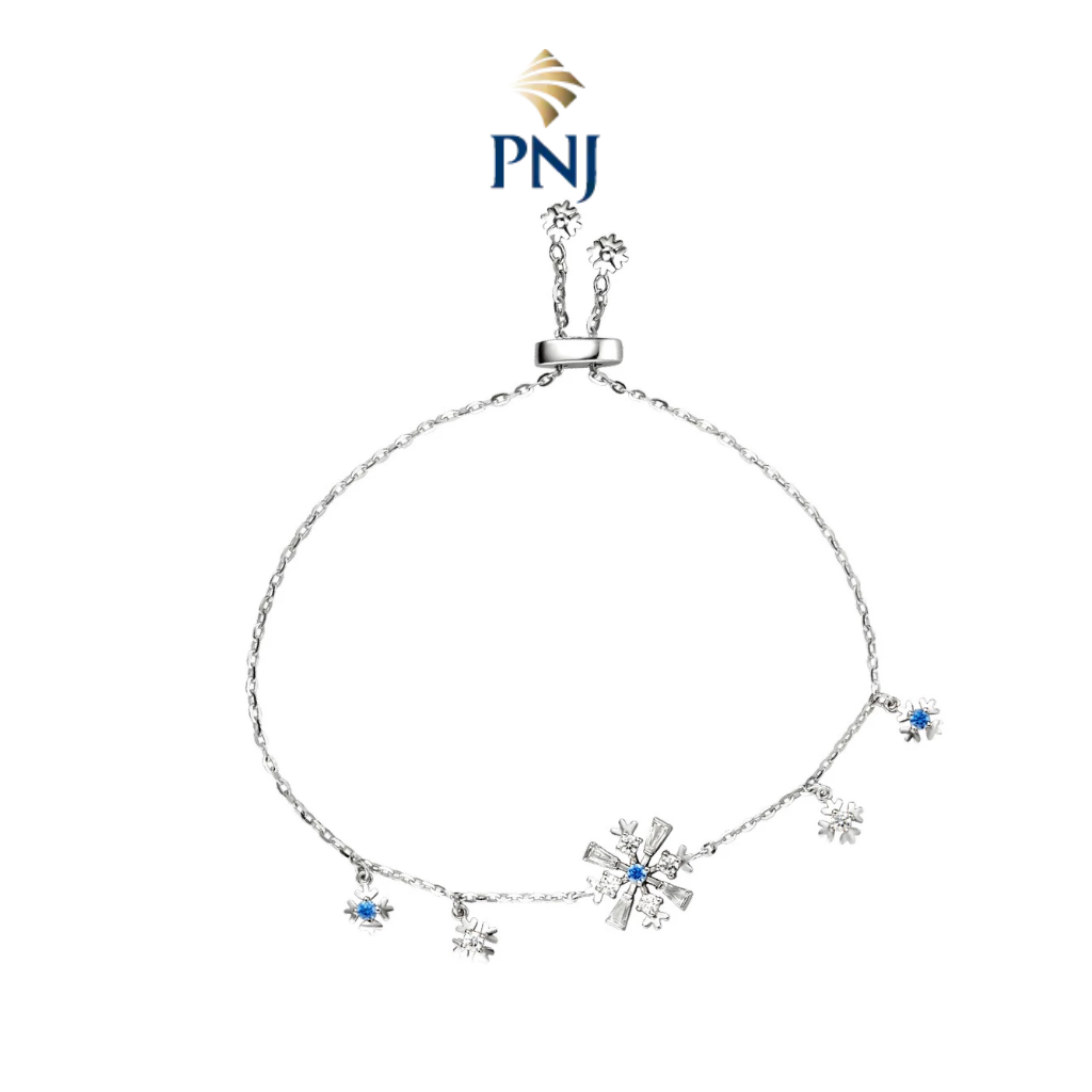 Lắc tay Bạc đính đá Sythentic PNJSilver ZTXMW000004