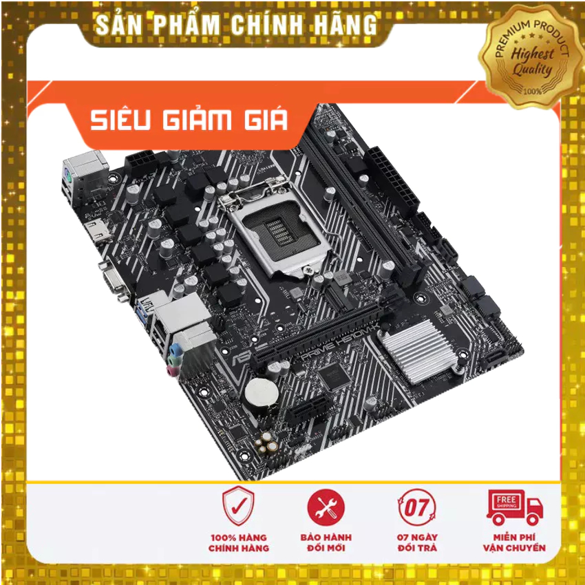 Main ASUS Prime H510M-K Socket 1200 2 khe ram hàng chính hãng