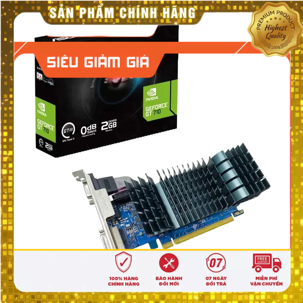 Card màn hình VGA GALAX GEFORCE GT730 4GB - ASUS GT710 2GB DDR3