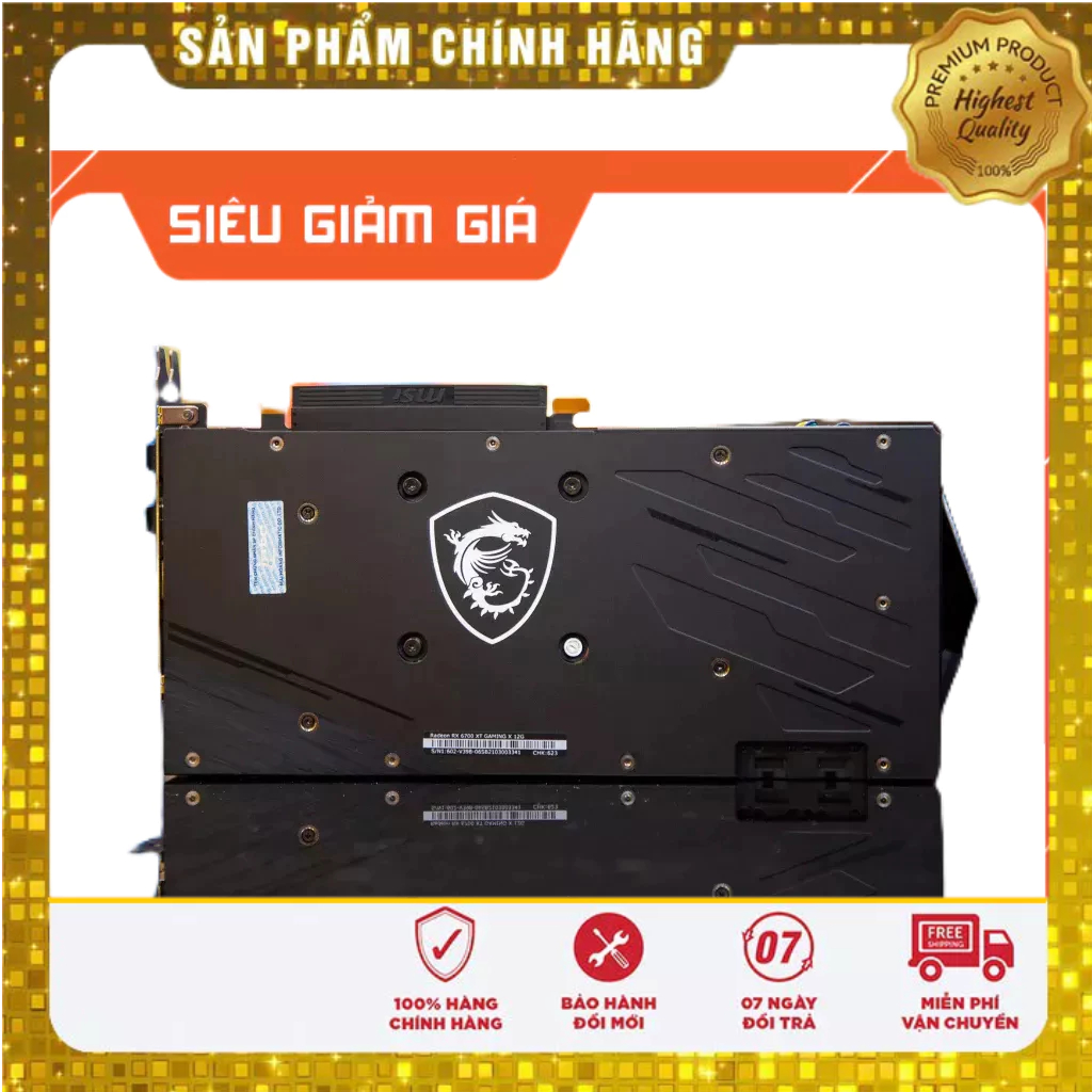 Card màn hình AMD RADEON MSI RX6700XT mech 2X