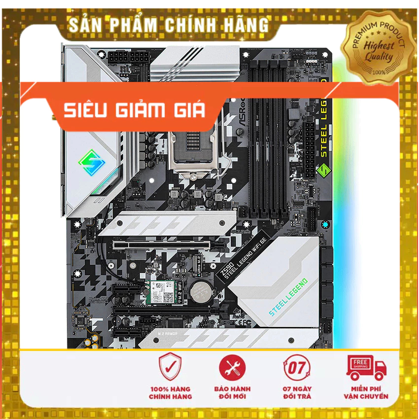 MAINBOARD ASROCK Z590 STEEL LEGEND WIFI 6E