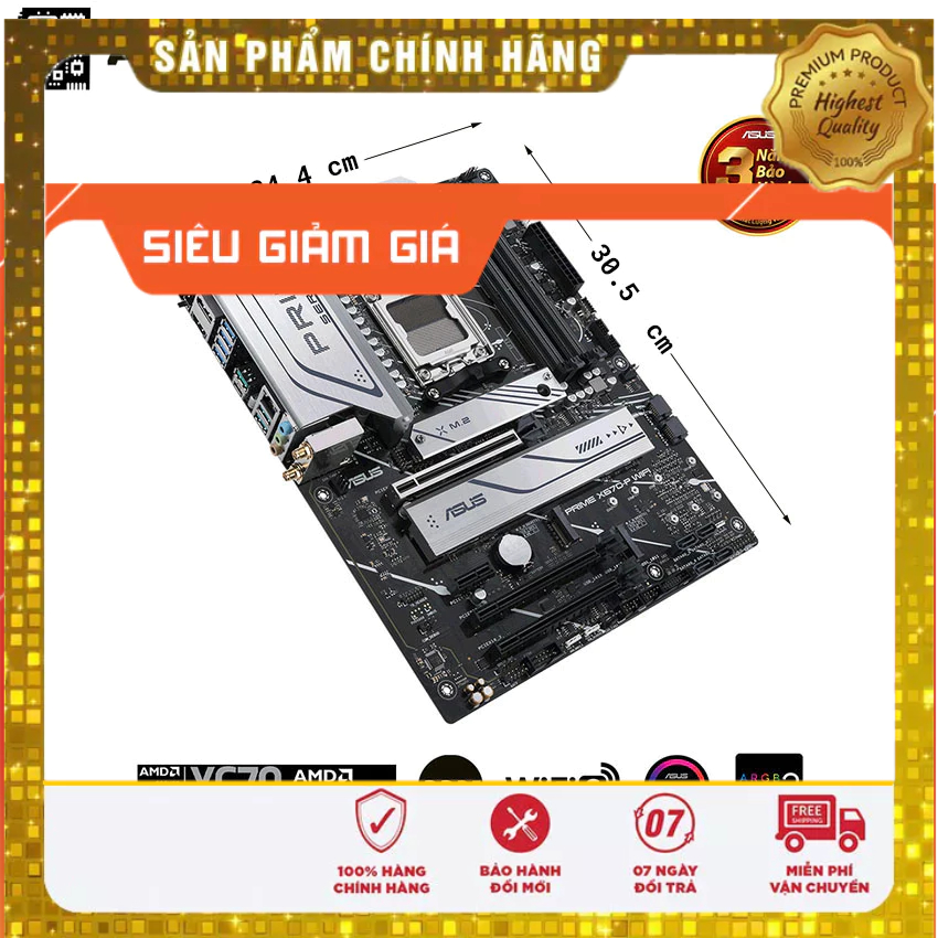MAINBOARD ASUS PRIME X670-P WIFI-CSM