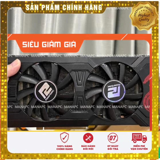 Card Màn Hình Rx470 Rx570 Rx580 4gb Đã Qua Sử Dụng Hàng Đẹp