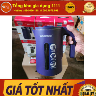 Ấm Siêu Tốc, Bình đun siêu tốc 2 lớp Sunhouse SHD1355 1.8 lít