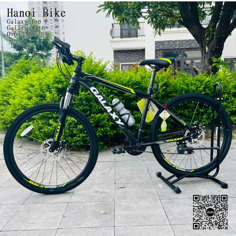 Xe Đạp Địa Hình Thể Thao Galaxy MT16 Mẫu Mới 2023 Thép Hợp Kim Sơn Tĩnh Điện 21 Tốc Độ, Bộ Đề Shimano, 26inch