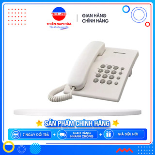 Điện thoại bàn Panasonic KXTS500 (Trắng, Đen) - Điện thoại bàn văn phòng công ty, chăm sóc khách hàng