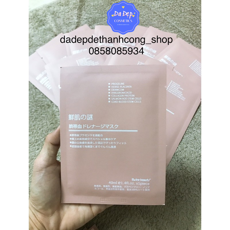 1 Miếng Mặt Nạ Nhau Thai Nhật