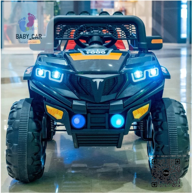 Ô Tô Điện Địa Hình LB 6887 2 Động Cơ Tải Trọng 50KG Kết Nối BlueTooth