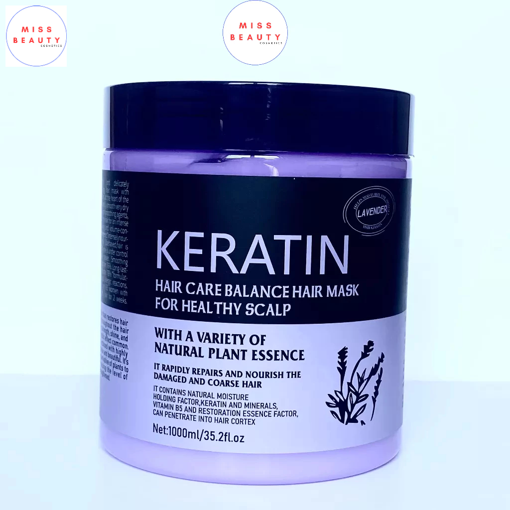 Kem ủ tóc KERATIN collagen 1000ml siêu mềm tóc, gỉảm khô xơ