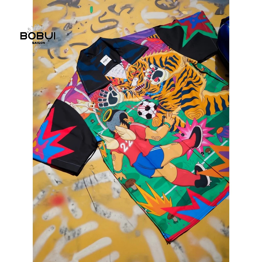 SƠ MI BOBUI THAILINH NGẮN TAY THIÊN THẦN ĐẬU ĐÁ BÓNG