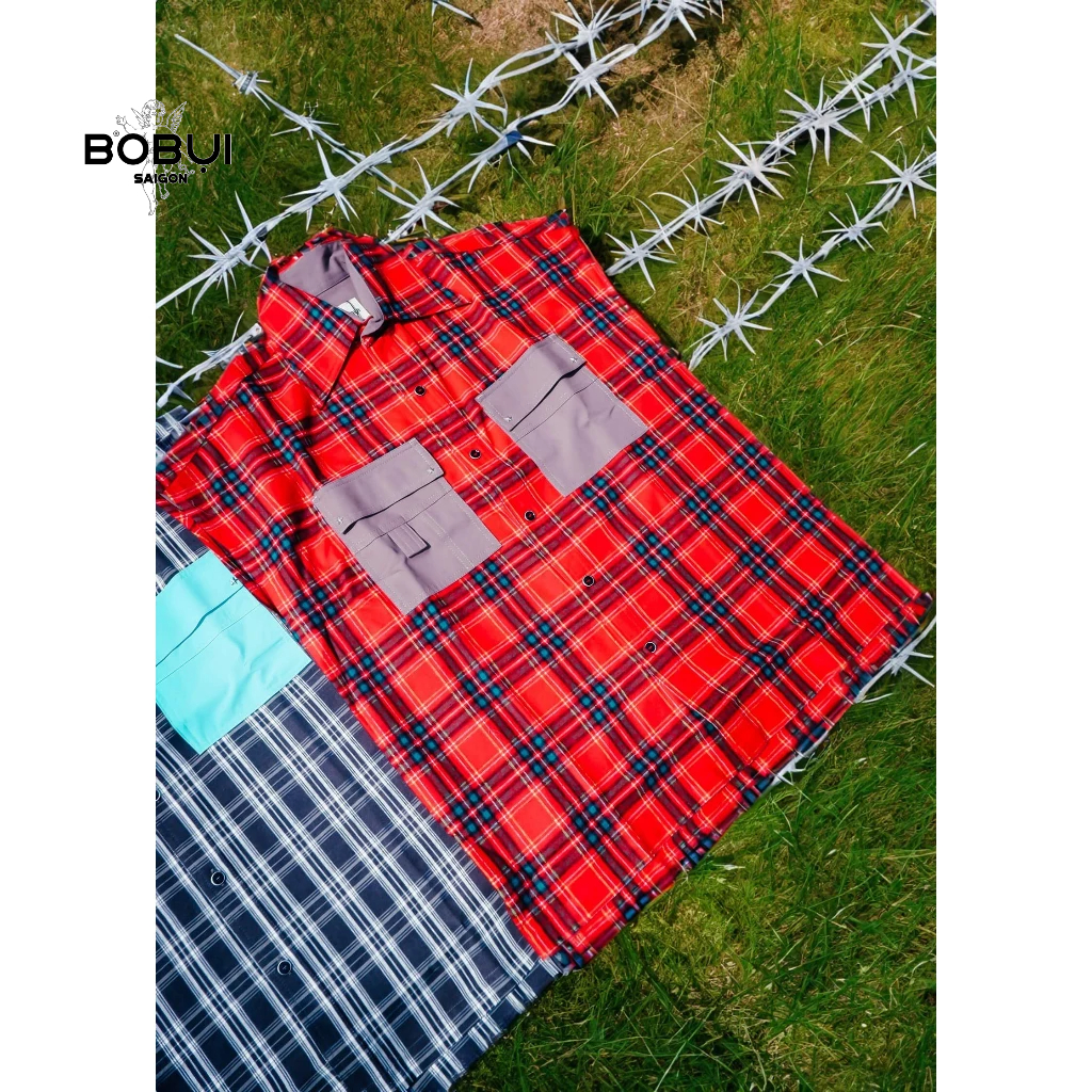 ÁO FLANNEL KHÔNG TAY