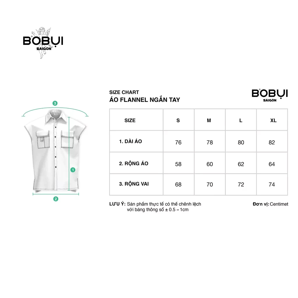 ÁO FLANNEL KHÔNG TAY