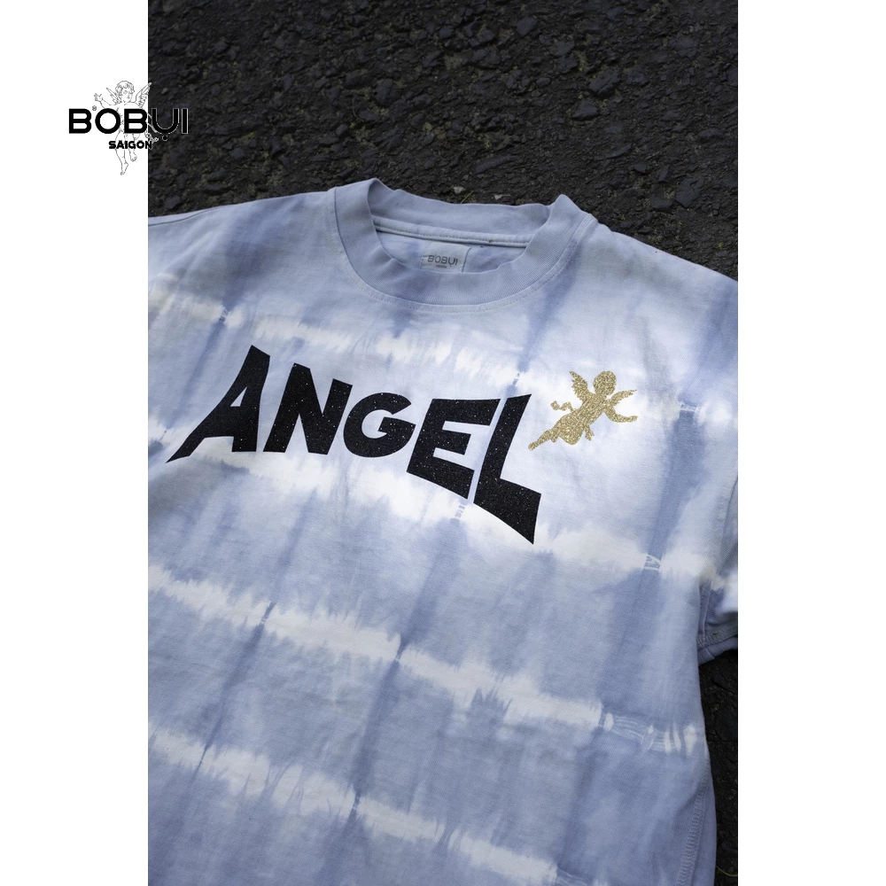 ÁO THUN TIE DYE ANGEL LOGO