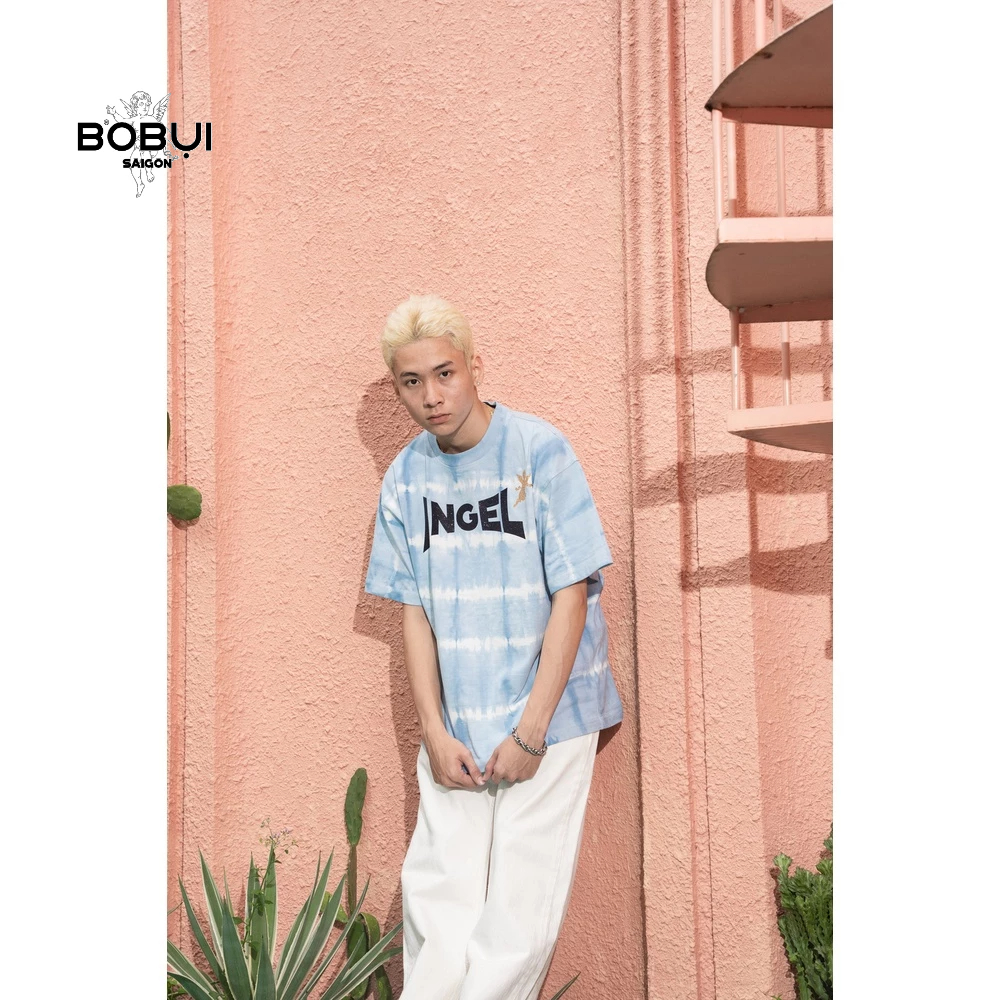 ÁO THUN TIE DYE ANGEL LOGO