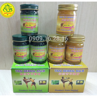 Dầu cù là thảo dược bow tip brand balm thái lan 50 gram