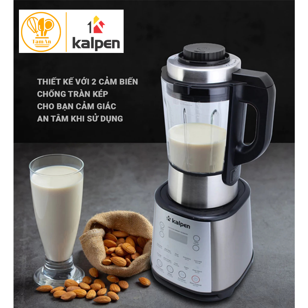Máy làm sữa hạt Kalpen CBK-2601 - Dung tích lớn 1750ml - Hàng hiệu chính hãng