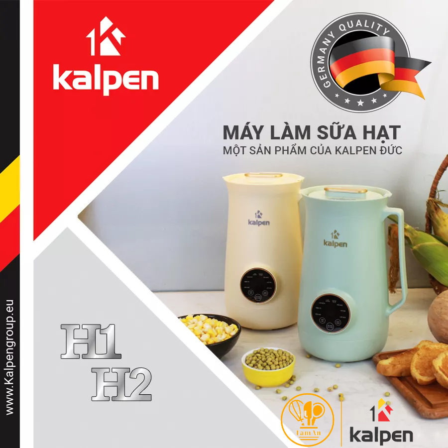 Máy làm sữa hạt mini Kalpen 600ml H1/H2