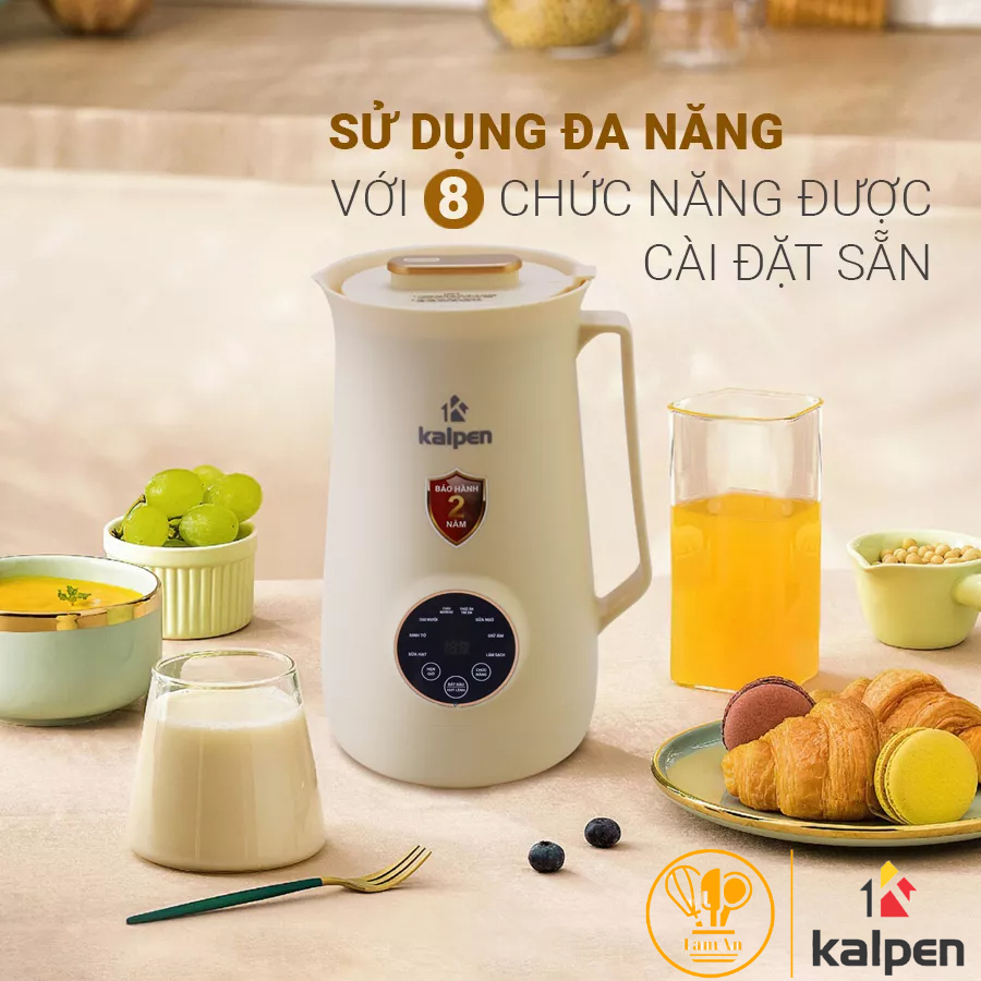 Máy làm sữa hạt mini Kalpen 600ml H1/H2